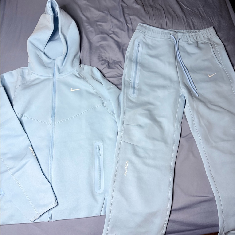 Nike Light Blue Tracksuit Set